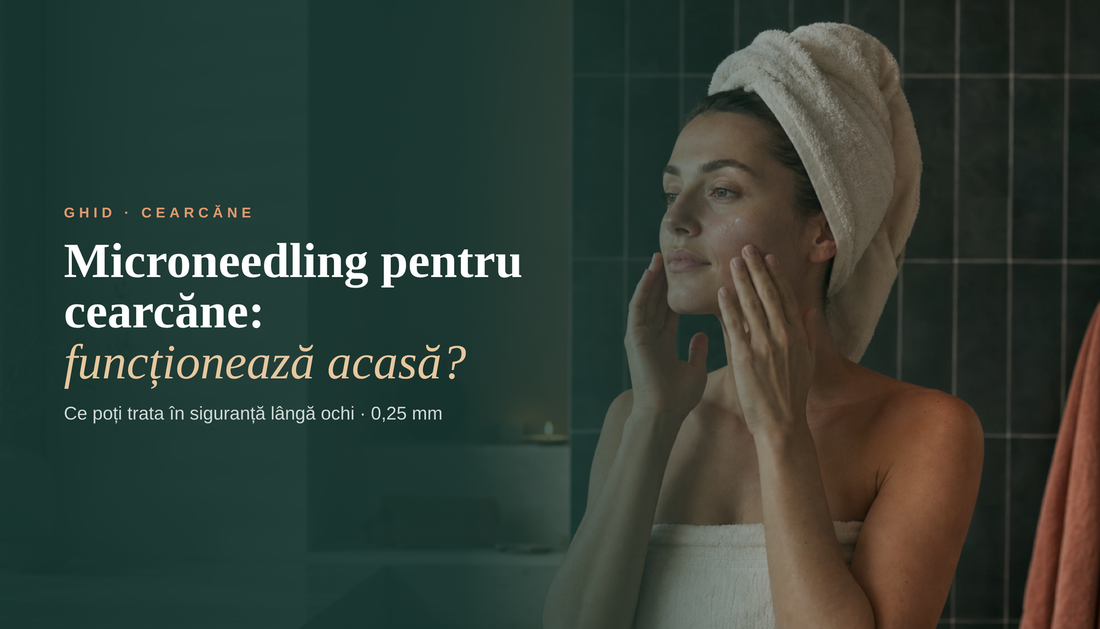 Microneedling pentru cearcăne: funcționează acasă cu 0,25 mm?