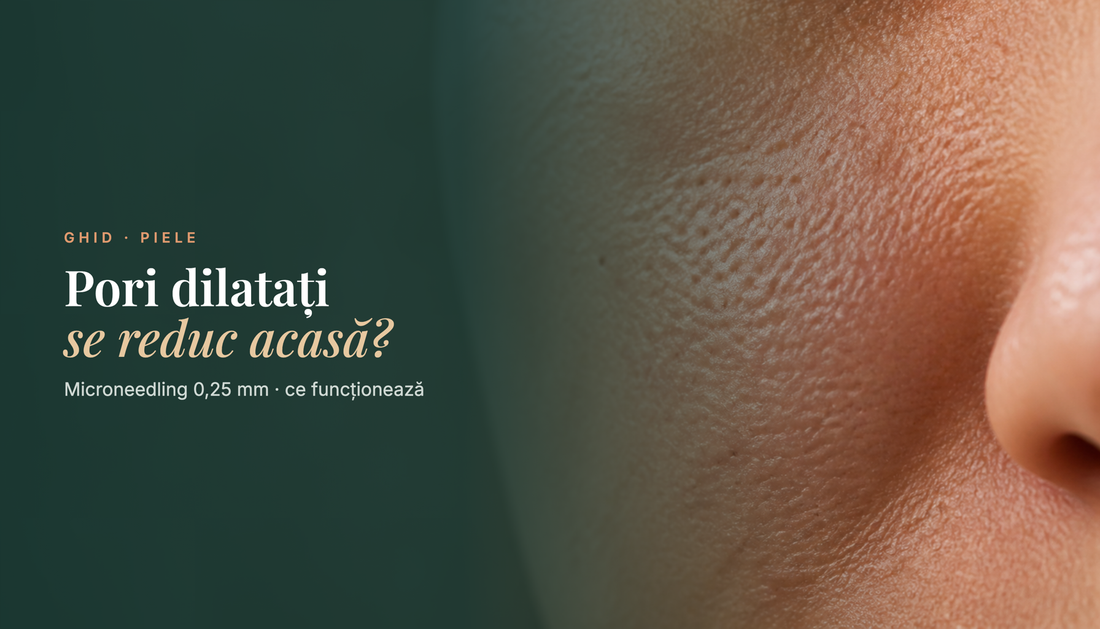 Microneedling pentru pori dilatați: funcționează la 0,25 mm acasă?