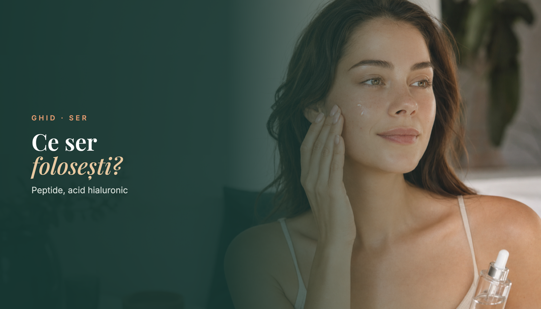 Ce ser folosești la microneedling? (peptide, acid hialuronic — ghid simplu)
