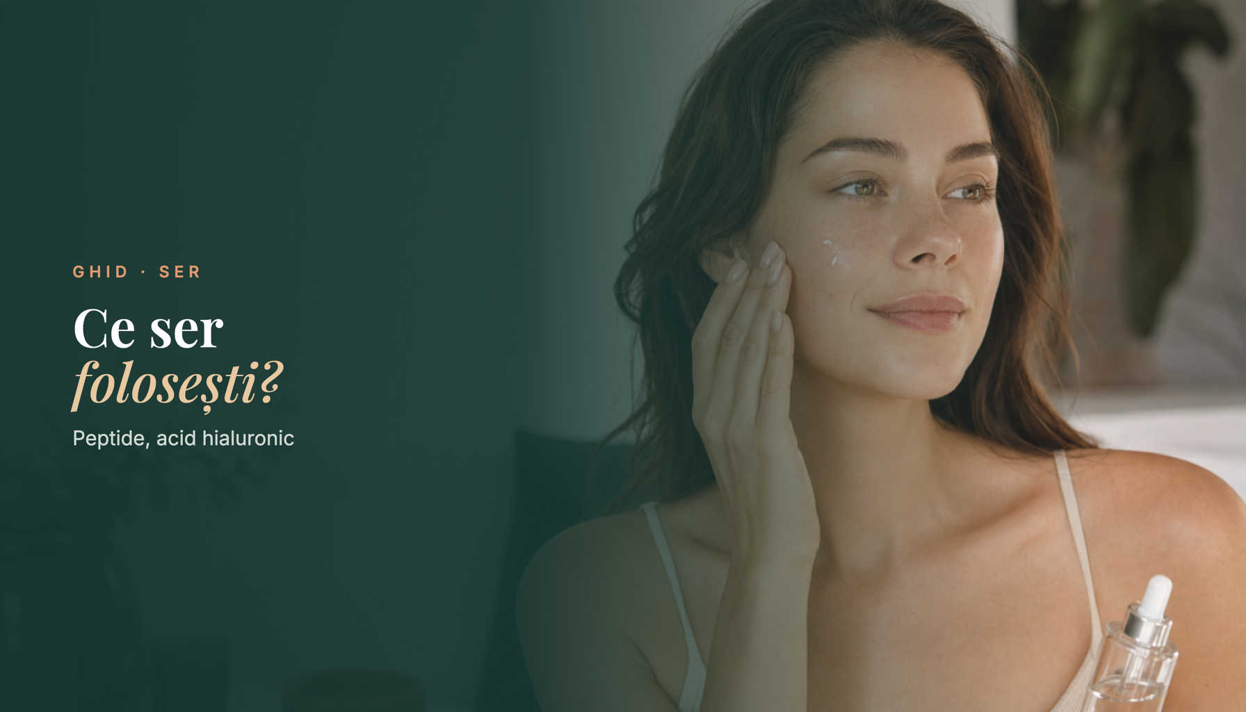 Ce ser folosești la microneedling? (peptide, acid hialuronic — ghid simplu)